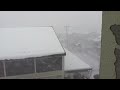 平成24年新潟猛吹雪 ものすごい大雪です