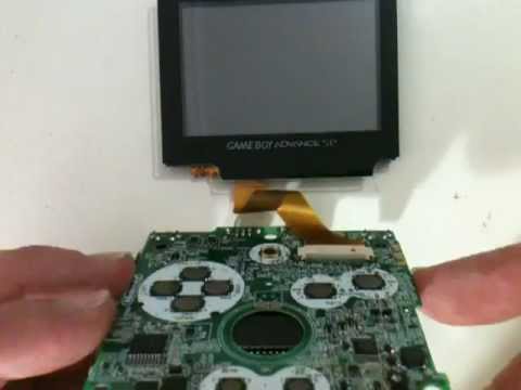 how to fix a gameboy advance sp battery