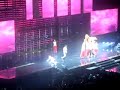 Spice Girls 2007, Ginger Spice singing \"Its Raining Men\"