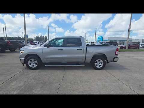 Used 2024 Billet Silver Metallic RAM BIG HORN 4X2 CREW CAB 5