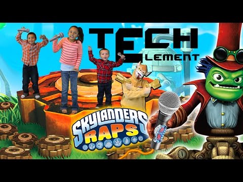 Skylanders Raps: TECH ELEMENT SONG (600th Video w/ Trap Team)