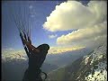 Streckenflug im Wallis