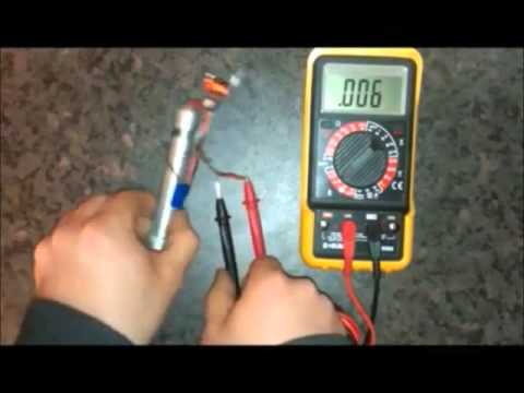 Battery - my cement battery's 50/50 sea sand and cement mix, linked in series which was made from two aluminum cans and copper wire ran an LED in my cupboard for over ...