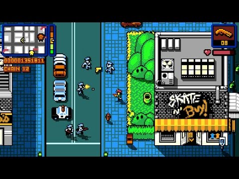 Retro City Rampage DX gameplay