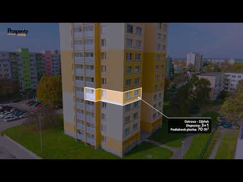 Video Prodej bytu 3+1 s lodžií 70 m², Ostrava - Zábřeh