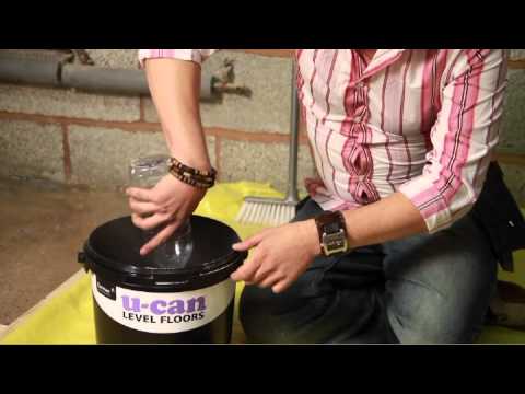 how to repair uneven concrete floor