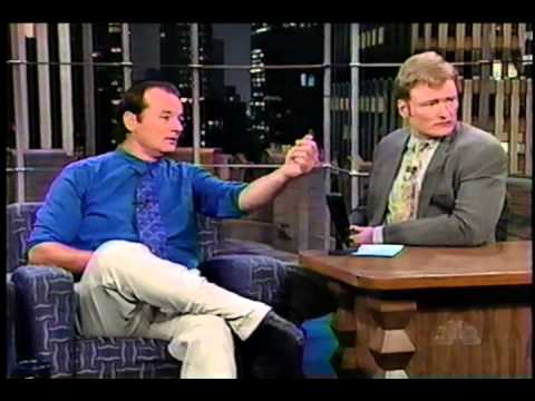 Bill Murray - Conan interviews Bill Murray on November 14, 1997. Bill promotes his new movie