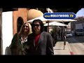 Gene Simmons and Shannon Tweed Have Lunch at Prego