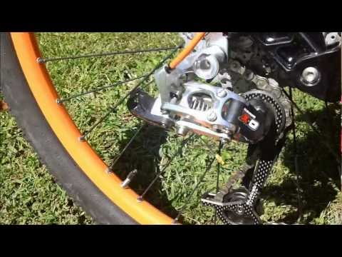 how to adjust a sram x9 rear derailleur