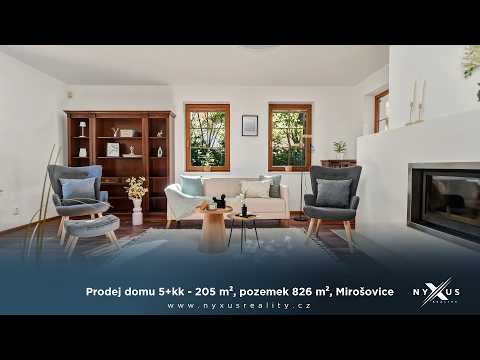 Video Prodej domu 5+kk - 205 m², pozemek 826 m², Na Ježově - Mirošovice