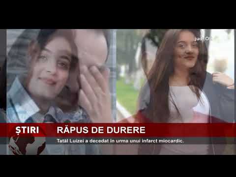 Tatăl Luizei Melencu, răpus de durere