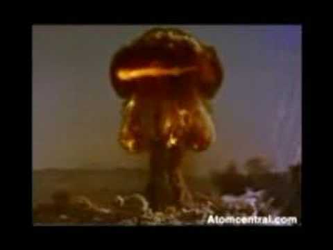 Atombombe Explosion clip