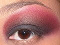 Red Smokey Eye
