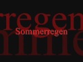 trickstar - Sommerregen