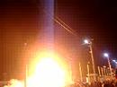 batmobile trailer jumps through fire