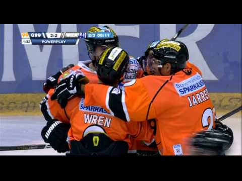 Thomas Vanek scores his first goal for Graz 99ers!