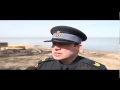 OPP Sgt. Rick Tonial speaks to the media about the woman who went missing when the canoe she was in capsized in Lake St. Clair in Lakeshore, Ont., Sunday, March 11. 2012.