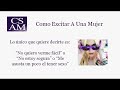 Como Excitar A Una Mujer
