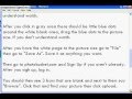 How to take a picture then put as Youtube Channel Backround