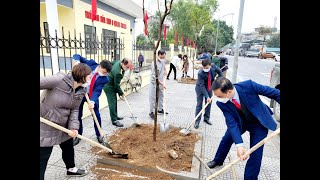 Phường Quang Trung phát động Tết trồng cây Xuân Nhâm Dần 2022