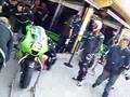 My boss on the MotoGP Kawasaki ZX-RR Valencia