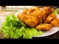 receita de rissóis de camarão