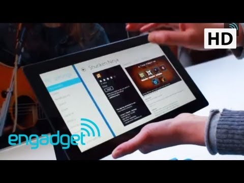 Surface - Subscribe To Engadget Today: http://bit.ly/YA7pDT Watch More Engadget Video Here: http://goo.gl/mMdoa This new Surface device could be said to relate more cl...