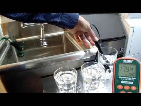 how to dissolve ozone into water