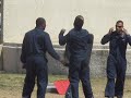 This is a video of me when I got sprayed with OC for Security Reaction Force Training for the USN... This was by far the most painful experience I have ever gone through... I would rather spend hours in the Gas Chamber than do this again... The only way I could describe the pain is to imagine sticking your head in a deep fryer and trying to live with it after...