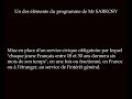 Attention les jeunes, programme Sarkosy pour vous !!!! Attention les jeunes, programme Sarkosy pour vous !!!!