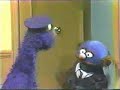 Classic Sesame Street - Grover delivers a singing telegram