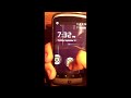 Demo of another lockscreen style I am (mostly done) working on. The 2 rings on the sides have to be dragged far enough away (in any direction) from their original position to be activated. This also applies to the answer/hangup screen seen for an incoming call. The center ring (when enabled) allows for 1 of 4 apps to be launched (configured in CyanogenMod settings). Note: The final version of this lockscreen has different drawables, made by Prash (see screenshots: plus.google.com EDIT 09/26/11: This has been merged into the CM tree! Enjoy! :)
