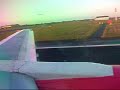 BMI Baby landing at Belfast Aldergrove Airport