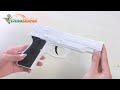 nintendo wii wireless light gun controller is compatible to wii shooting games. gun with beautiful design and comfortable feeling, have a real feeling when playing games.