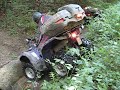 Stuck in a ditch with my Grizzly 700 - 03