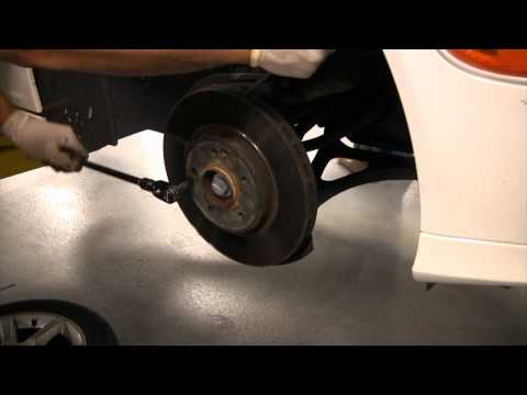 BENZWERKS- C-CLASS FRONT BRAKES REMOVAL
