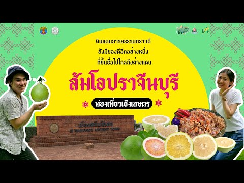 ส้มโอปราจีน GI @เมืองโบราณศรีมโหสถ อำเภอศรีมโหสถ