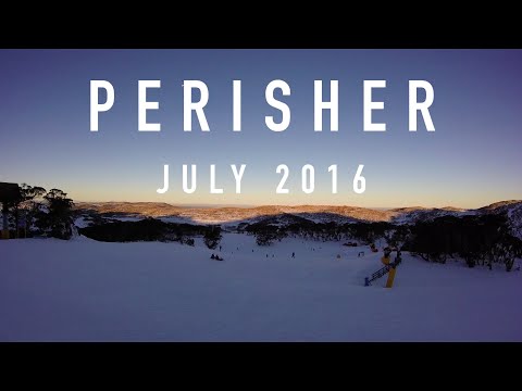 На горных лыжах по Perisher Blue