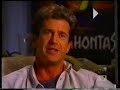 mel gibson describes how animators capture the actor's expessions.animation by richard bazley