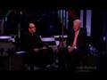 Elvis Costello and Bill Clinton
