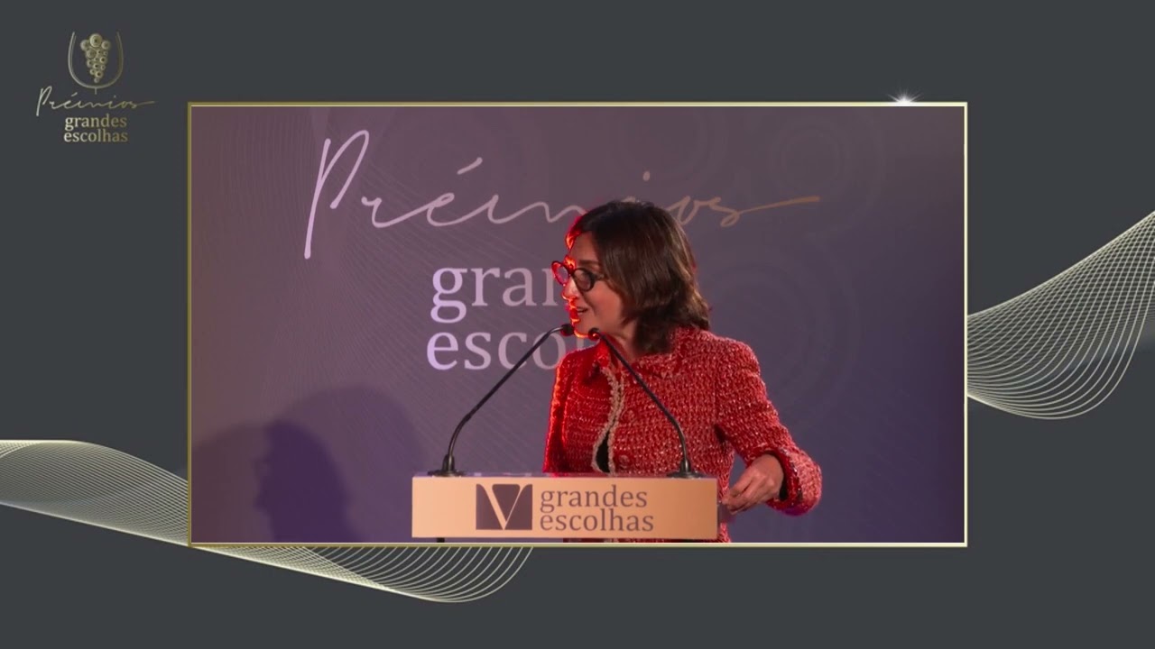 PRÉMIOS GRANDES ESCOLHAS 2022 - Discurso Ministra da Agricultura Maria do Céu Antunes