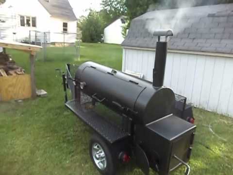 how to cure bbq smoker