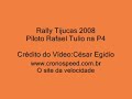 Rally Tijucas-Piloto Rafael Tulio na P4