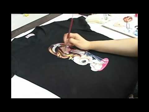 how to hand paint t shirts