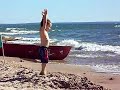 Connor at the beach