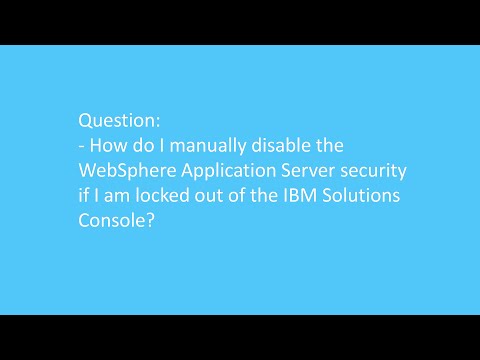 how to enable global security in websphere 7