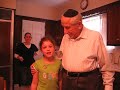 Shoshana Reciting Chumash to Uncle Mushku