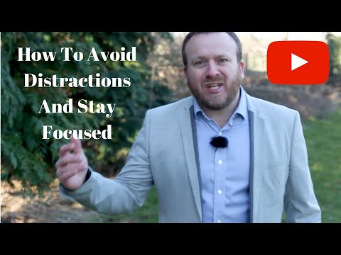 how to avoid distractions