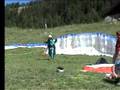Tom 13 ans passionné de parapente. Les Saisies les volatiles