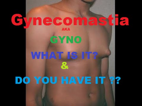 how to self check for gynecomastia